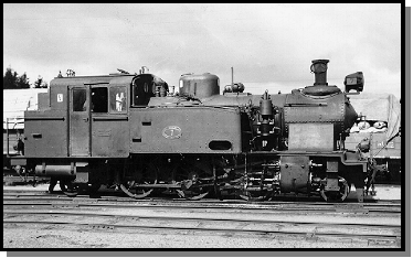 Lok nr 7, byggt av Henschel und Sohn i Kassel, Tyskland