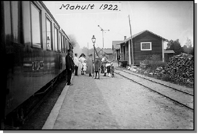 Mahults station 1922